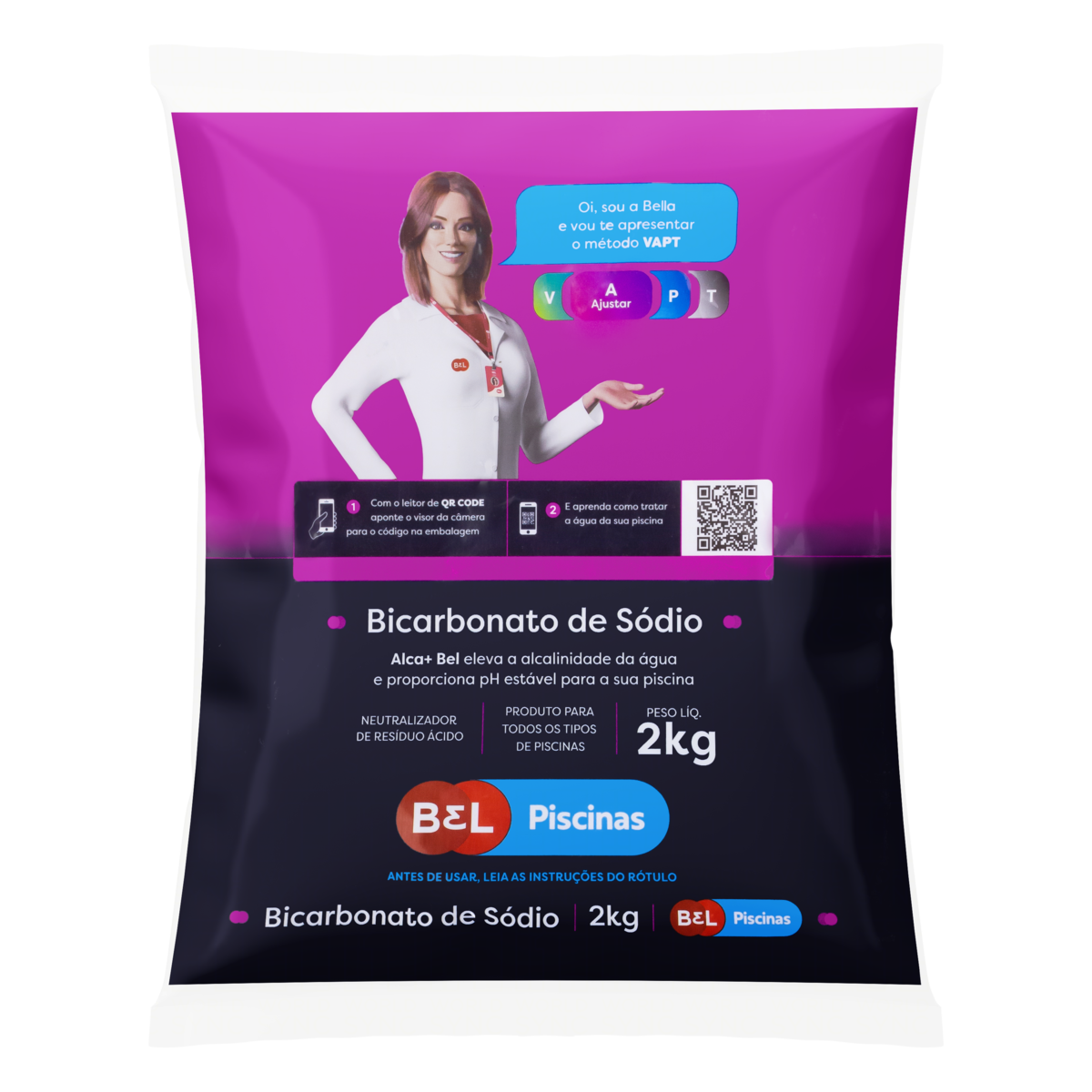 Alcalinidade Bel Bicarbonato 2kg