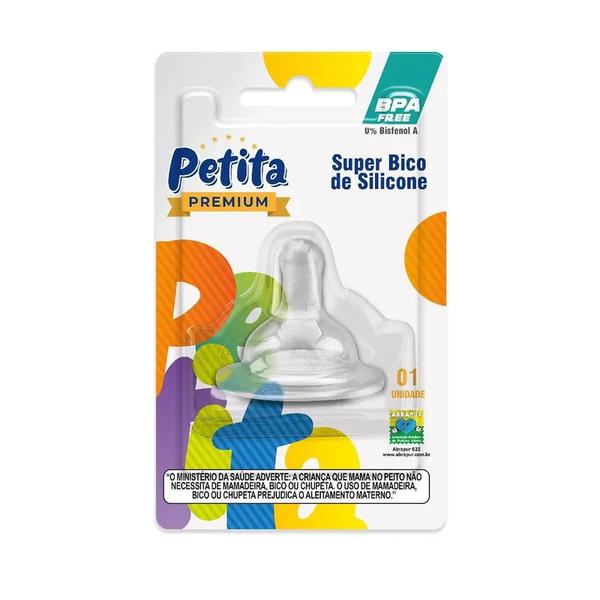 BICO PETITA SILICONE TRANSPARENTE