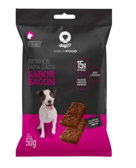 BIFINHO DOG27 BACON 50G