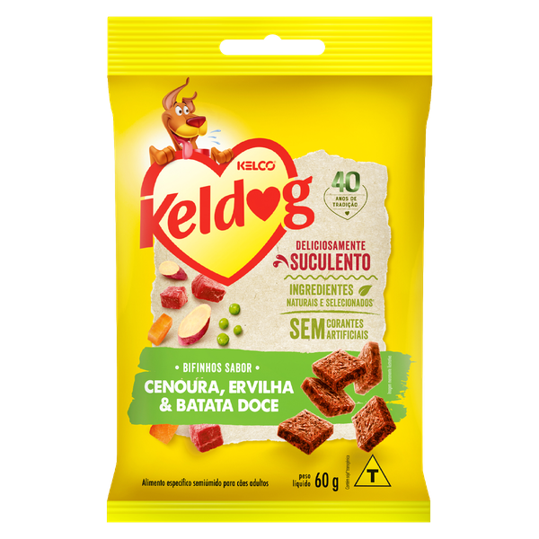 PETISCO KELDOG BIFINHO MIX CENOU/ERVILHA/BATAT 55G