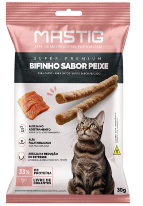 BIFINHO MASTIG GATO PEIXE 30G