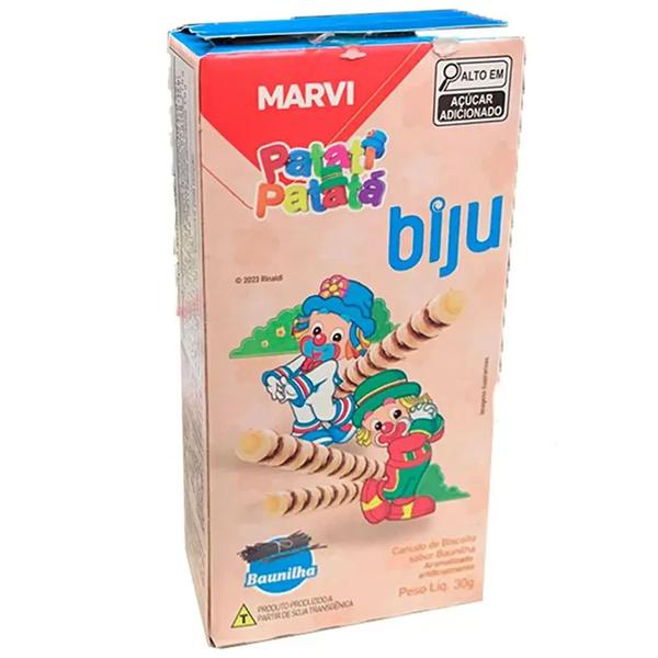 BISC.CANUDO MARVI PATATI PATATA 30G BIJU BAUNILHA