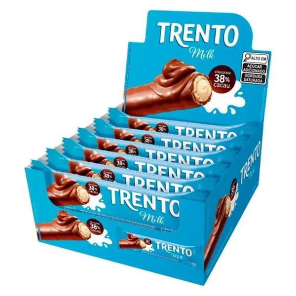 WAFER TRENTO MILK MORANG 32G