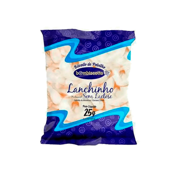BISCOITO POLVILHO BOMBISCOITO 25G SEM LA