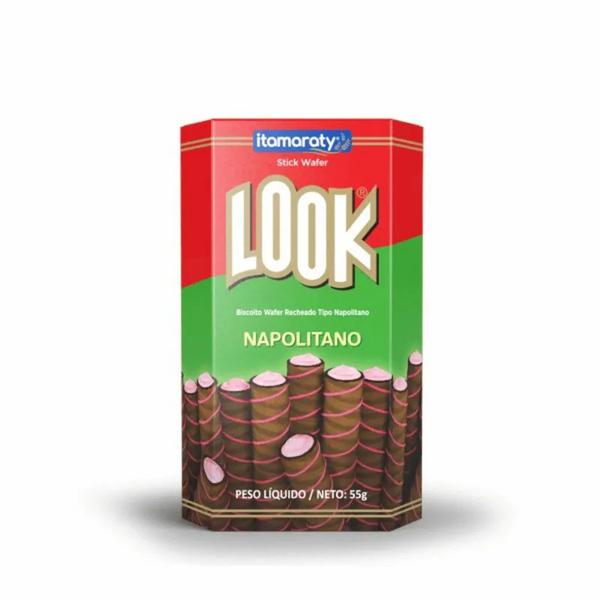 CHOCOLATE LOOK MAIS DUO MORANGO 20G