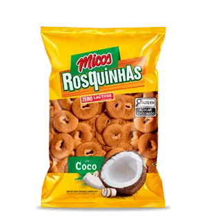 ROSQUINHA COCO MICOS ZERO LACT 500G