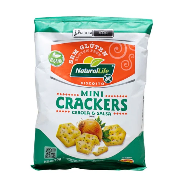 Bisc.Mini Cracker Veg S/Glut 70g Nat Geo