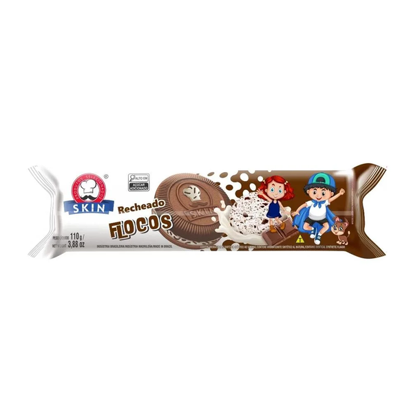 BISCOITO SKIN 60G  FLOCOS