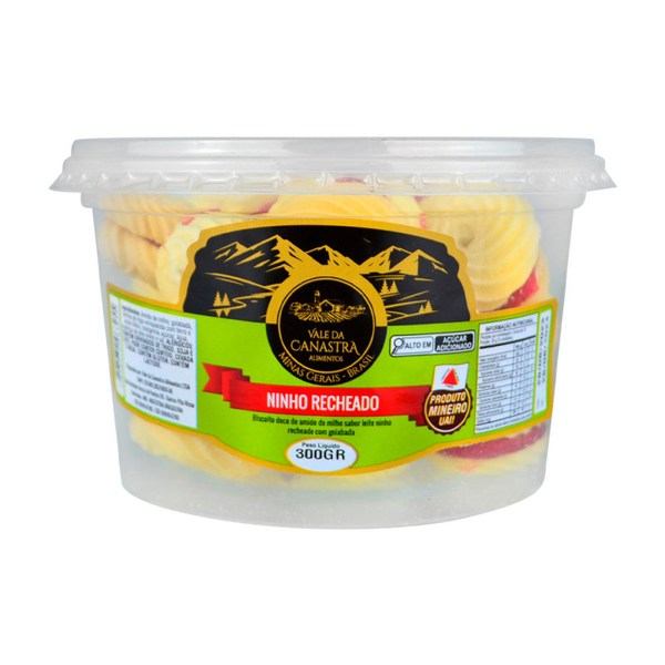 BIS VALE DA CANASTRA ROSCA LEITE NINHO 300G