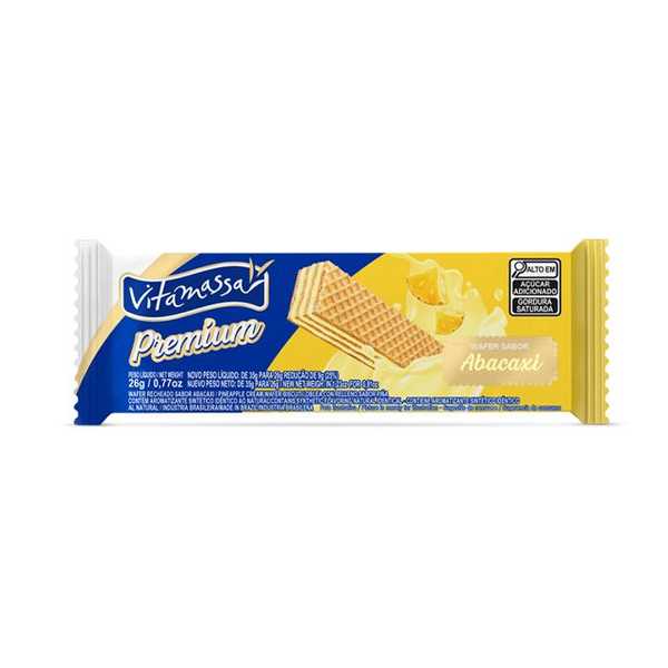 BISC WAFER VITAM 26G ABACAXI 