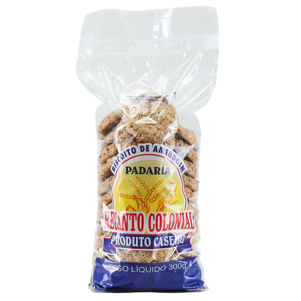 BISCOITO RECANTO COLONIAL 300G AMENDOIM