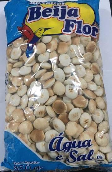 BISC BEIJA FLOR AGUA E SAL 850G
