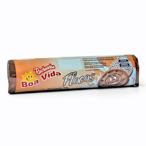 BISC RECH BOA VIDA FLOCOS 100G