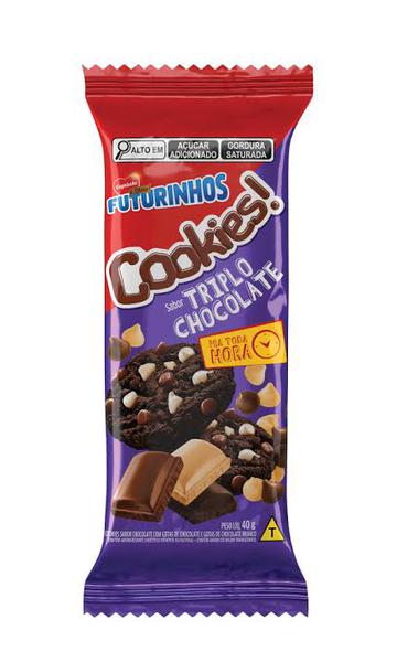 BISC COOKIES CAPRICCHE 40G TRIPLO CHOC