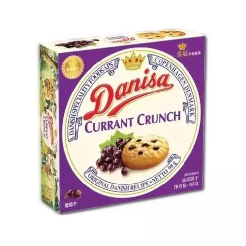 BISC.DANISA AMANT. CURRANT CRUNCH 90G