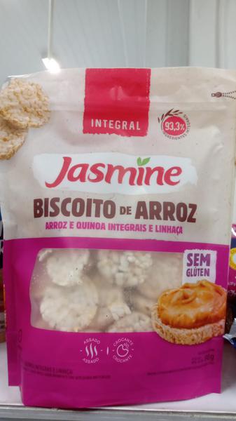 BISC.DE ARROZ JASMINE 90G QUINOA E LINHACA