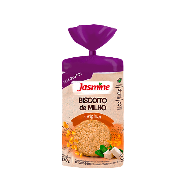 BISC JASMINE MILHO SGLUTEN 130G