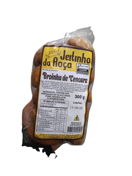 BROINHA DE CENOURA JEITINHO DA ROCA 300G