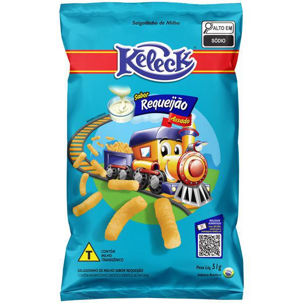 SALGADINHO KELECK TORTINHO REQUEIJAO 55G