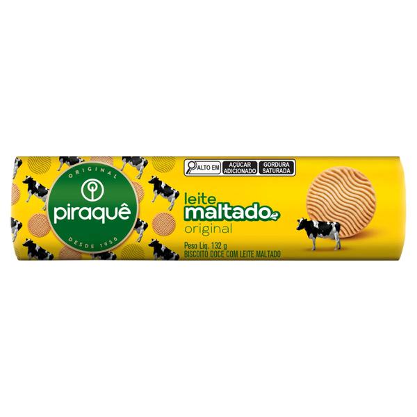 BISC PIRAQUE LEITE MALTADO 132G CARAMELIZADO