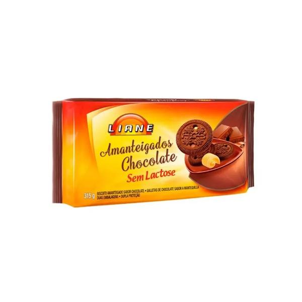 BISC AMANTEIGADO S LACTOSE CHOCOLATE LIANE 315G
