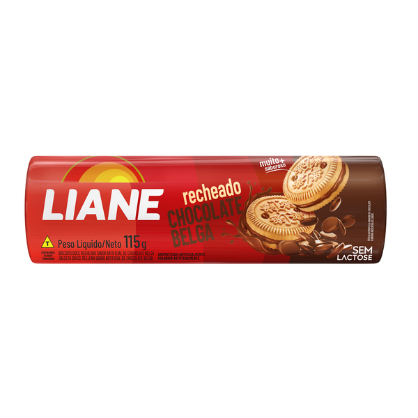 BISC RECH LIANE 115G CHOC BELGA