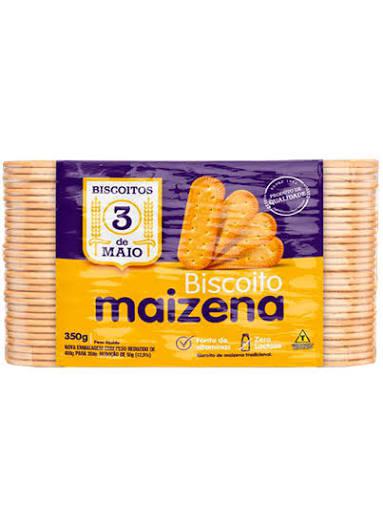 BISCOITO MAIZENA 3 DE MAIO 350G