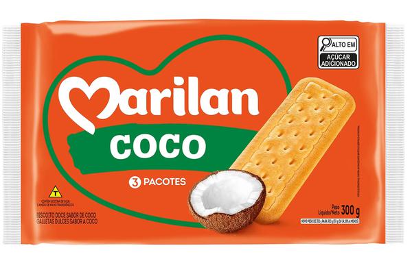 BISCOITO MARILAN COCO 300GR