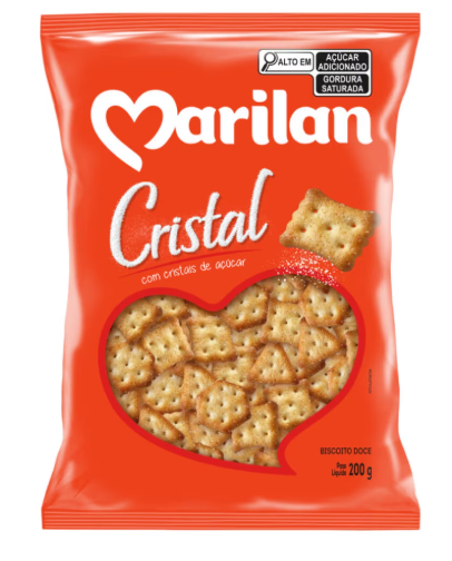 BISC.MARILAN CRISTAL ACUCAR 200G