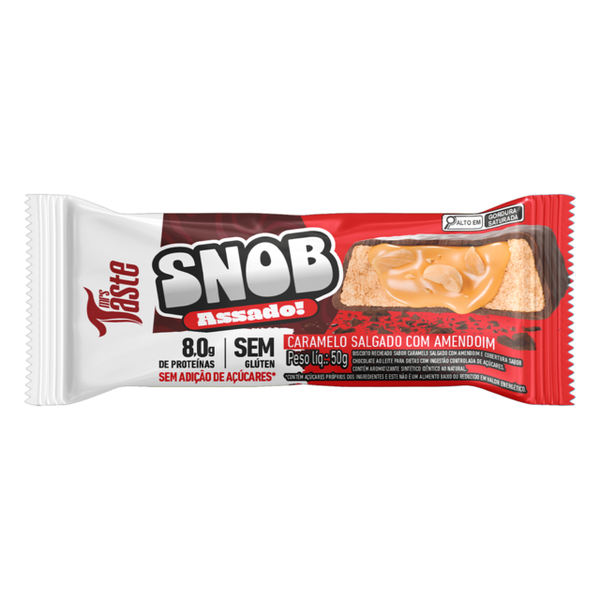 TESTE SNOB ASSADO CARAMELO SALG 50G