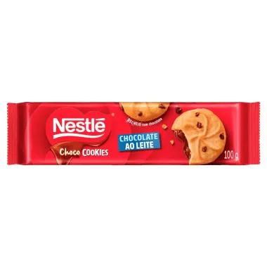 BISCOITO NESTLE CHOCO COOKIES CHOC AO LEITE 100G