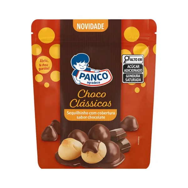 BISCOITO SABOR CHOCI/CHOCO PANCO 80G