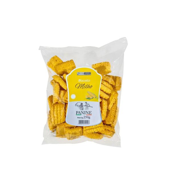 BISC PANINE 250G, MILHO