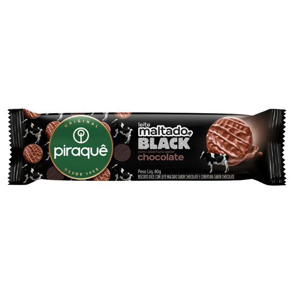 COOKIE PIRAQUE 80G MALTADO BLACK