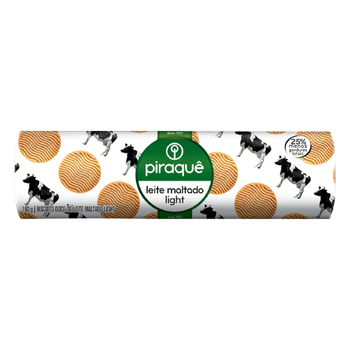 BISCOITO PIRAQUE LEITE MALTADO LIGHT 200