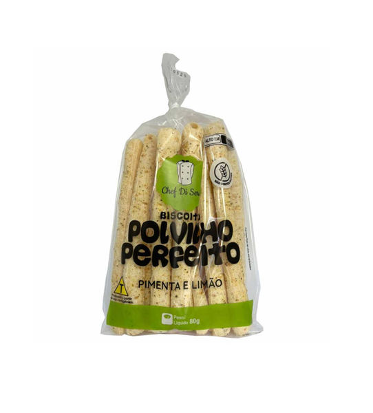 EP BISCOITO DE POLVILHO PIMENTA E LIMAO CHEF DI SERIO 80G