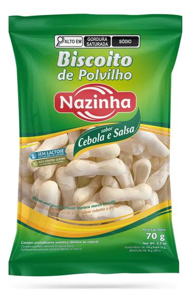 BISC POLV NAZINHA 70G CEBOLA SALSA
