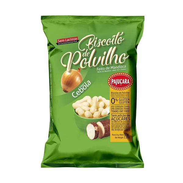 Bisc Pajucara Polvilho Cebola S/Lac 35g