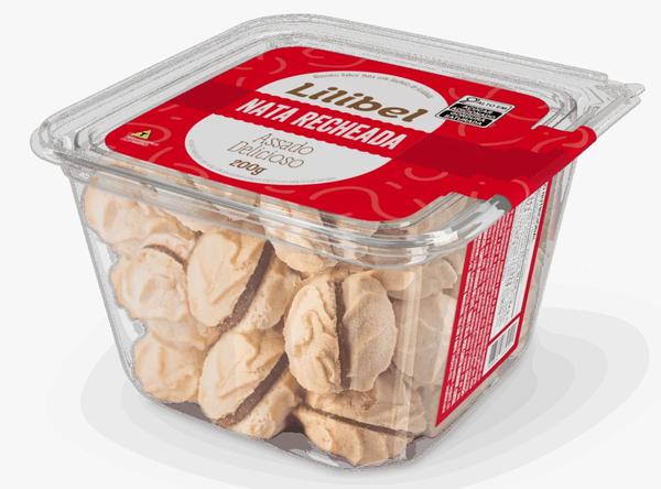 BISC LILIBEL NATA RECHEADA 200G POTE