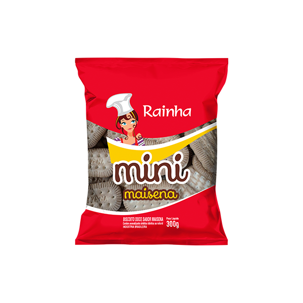 BISCOITO RAINHA MINI 300G MAIZENA