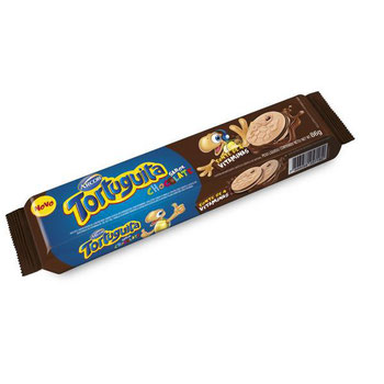 BISCOITO TORTUGUITA CHOCOLATE 86G