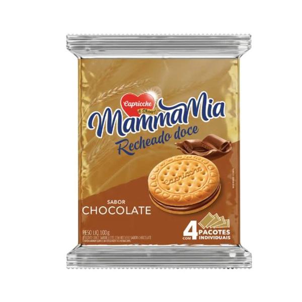 BISCOITO RECH MAMMAMIA CHOCOLATE 93,3G