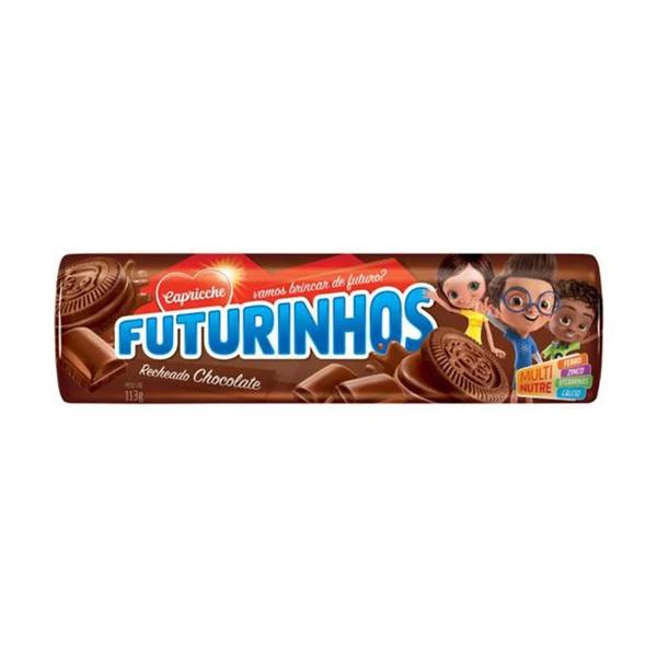 BISC RECH CAPRICHE FUTURINHOS CHOCOLATE 113G