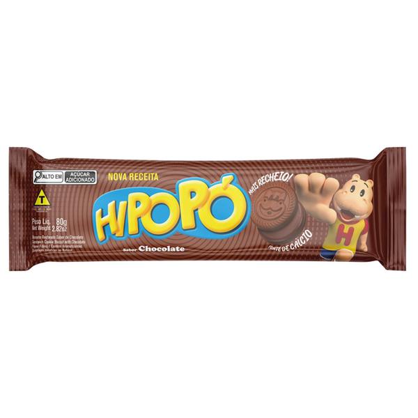 Biscoito Cory Hipopo Recheado Chocolate 80gr