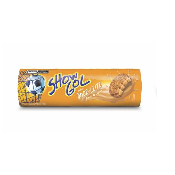 BISCOITO CORY SHOW GOL 100G DOCE LEITE
