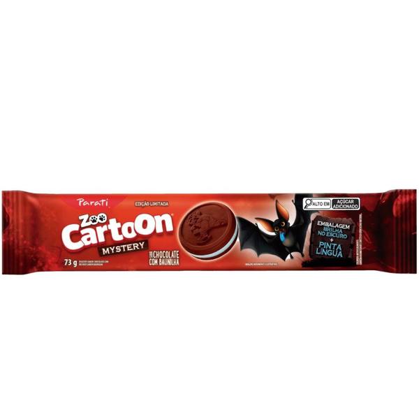 BISCOITO PARATI CARTOON HALL CHOC BAUNILHA 73G