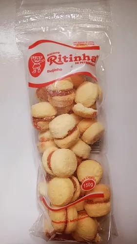 BISC AMANTEGADOS RITINHA BEIJINHO 150G