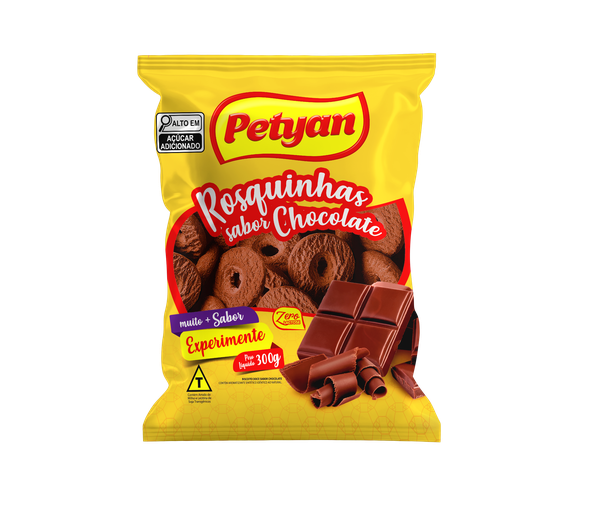 BISC PETYAN 300G ROSQUINHA CHOCOLATE