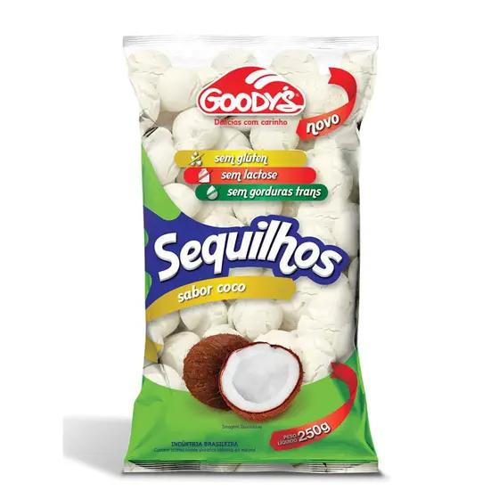 SEQUILHOS GOODYS 250G COCO