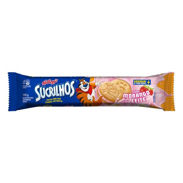BISC SUCRILHOS RECH 85G MORANGO